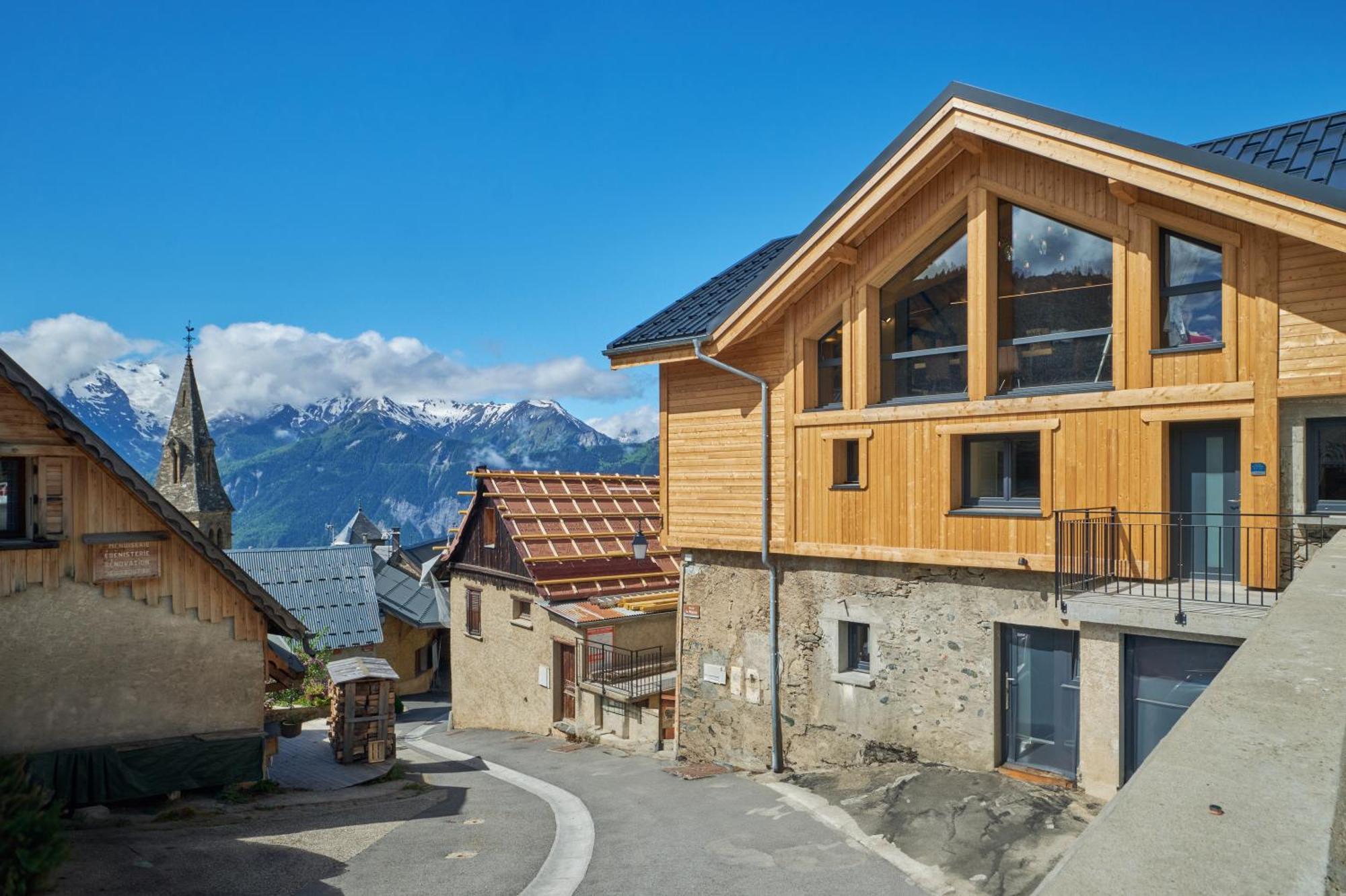 Ferienwohnung La Grange Huez Exterior foto
